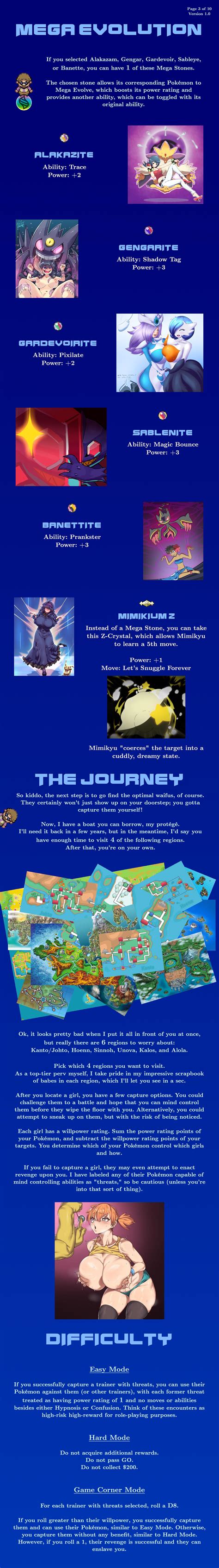 pokemon cyoa|Interactive Pokémon CYOA V1.1 (Huge Update, now my second .